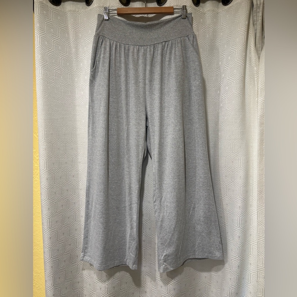 3/$13 Gray Wide-Leg Lounge Pants